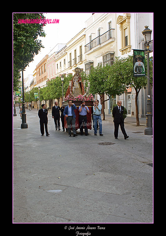 Traslado de Nuestra Señora del Rosario de los Montañeses a San Miguel