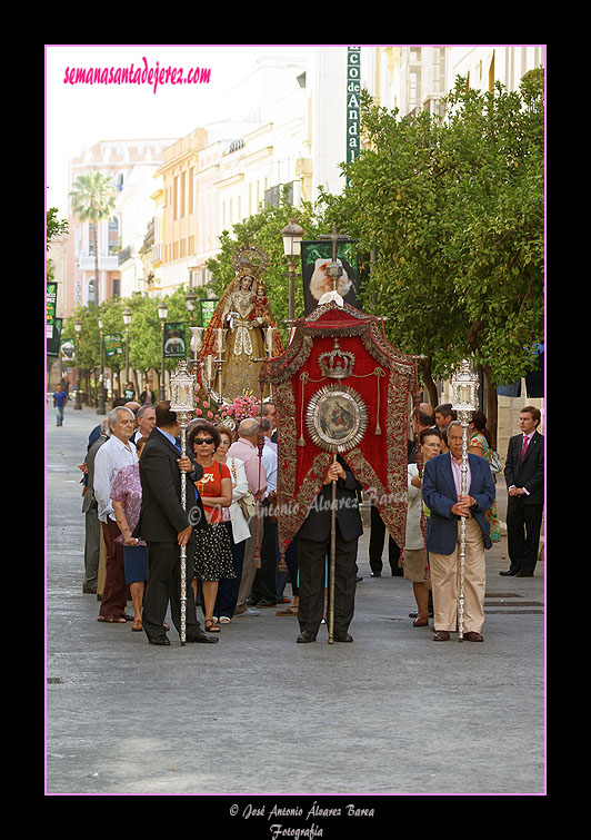 Traslado de Nuestra Señora del Rosario de los Montañeses a San Miguel