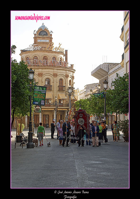 Traslado de Nuestra Señora del Rosario de los Montañeses a San Miguel