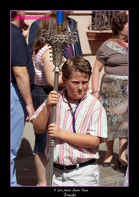 Procesión del Niño Jesús (Hdad. Buena Muerte) para el Altar de Corpus