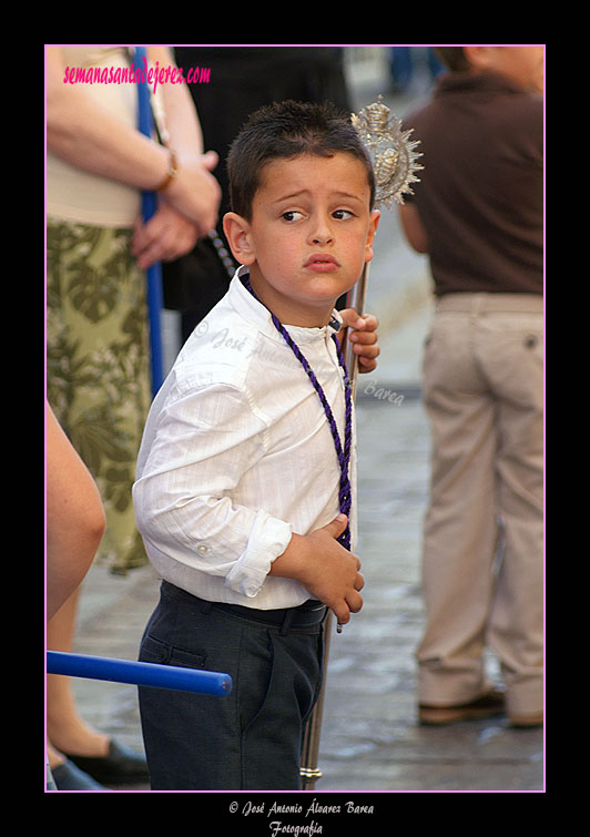 Procesión del Niño Jesús (Hdad. Buena Muerte) para el Altar de Corpus