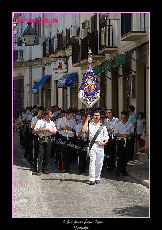 Procesión del Niño Jesús (Hdad. Buena Muerte) para el Altar de Corpus