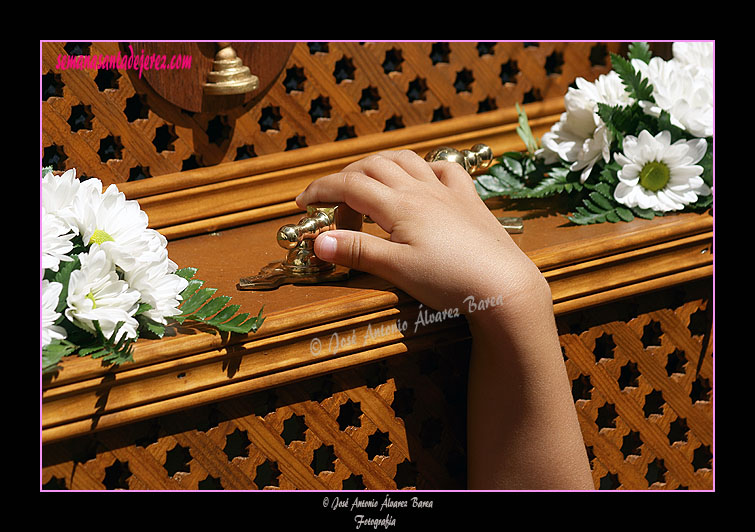 Procesión del Niño Jesús (Hdad. Buena Muerte) para el Altar de Corpus