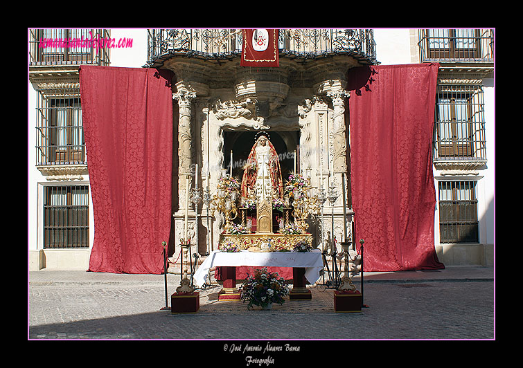 Altar para el Corpus Christi