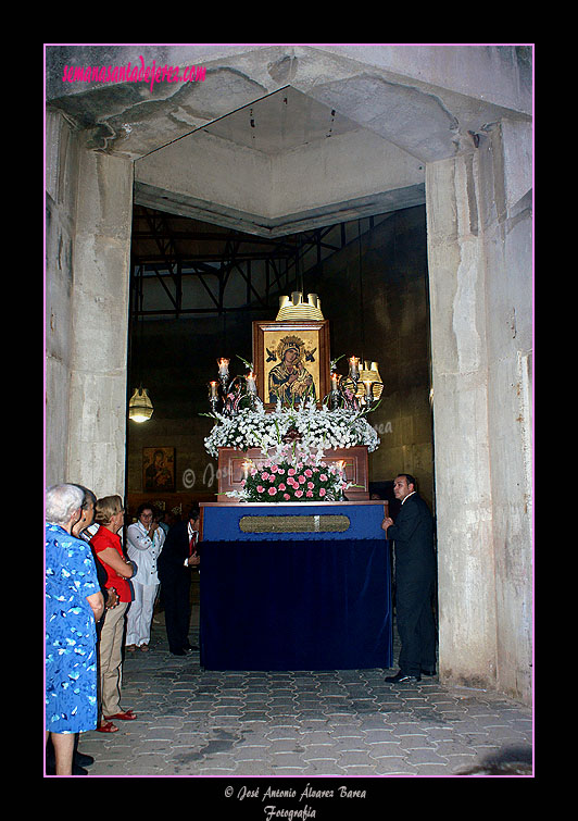 Procesión del Icono de la Virgen del Perpetuo Socorro