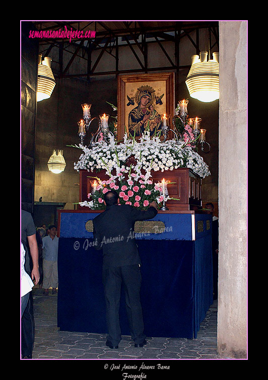 Procesión del Icono de la Virgen del Perpetuo Socorro