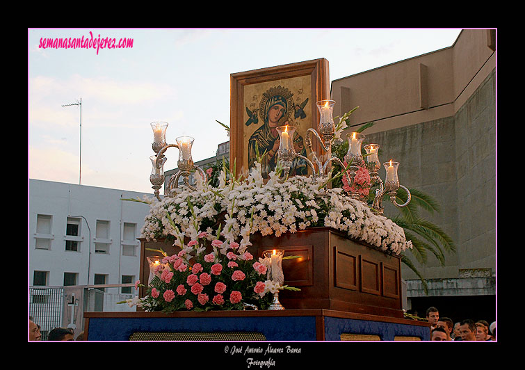 Procesión del Icono de la Virgen del Perpetuo Socorro