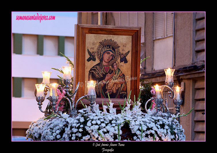 Procesión del Icono de la Virgen del Perpetuo Socorro