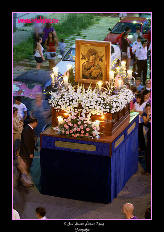 Procesión del Icono de la Virgen del Perpetuo Socorro