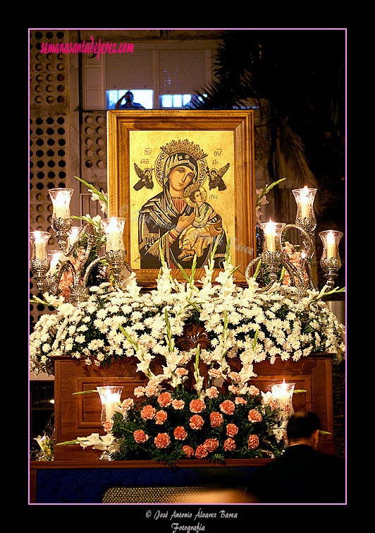 Procesión del Icono de la Virgen del Perpetuo Socorro