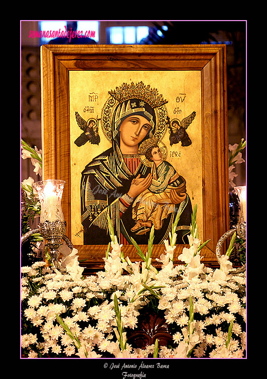 Procesión del Icono de la Virgen del Perpetuo Socorro