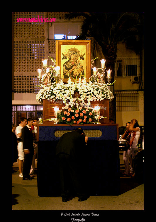 Procesión del Icono de la Virgen del Perpetuo Socorro