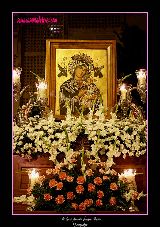 Procesión del Icono de la Virgen del Perpetuo Socorro