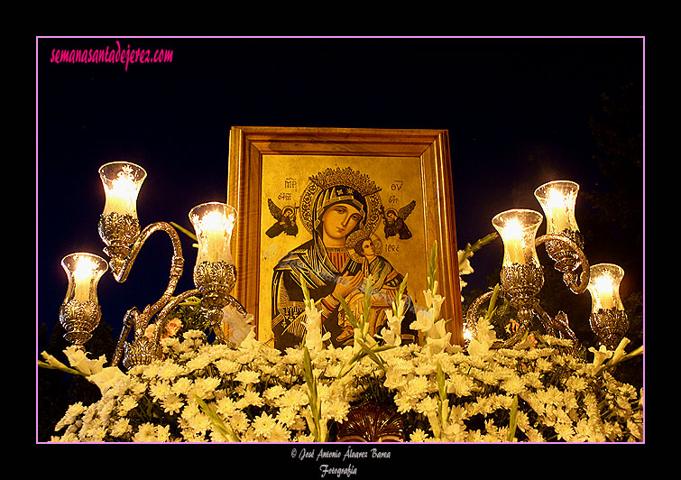 Procesión del Icono de la Virgen del Perpetuo Socorro