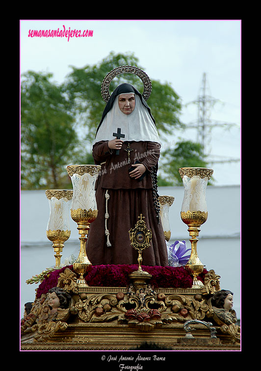 Procesión de Santa Ángela de la Cruz (7 de noviembre de 2010)