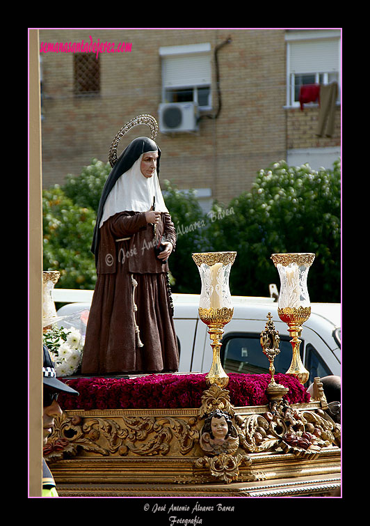 Procesión de Santa Ángela de la Cruz