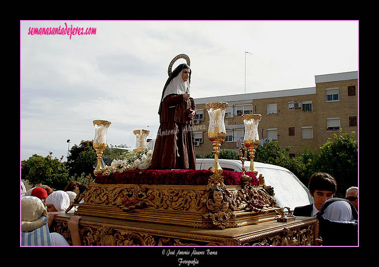 Procesión de Santa Ángela de la Cruz