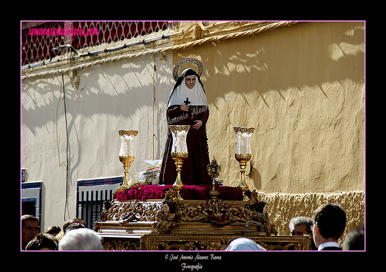 Procesión de Santa Ángela de la Cruz