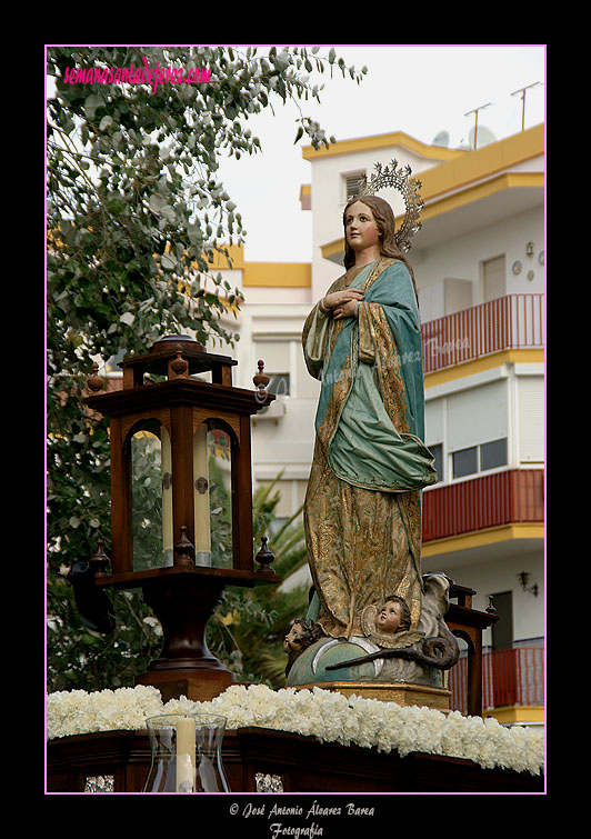 Procesión de la Inmaculada Concepción (Parroquia de los Dolores)