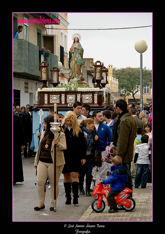 Procesión de la Inmaculada Concepción (Parroquia de los Dolores)