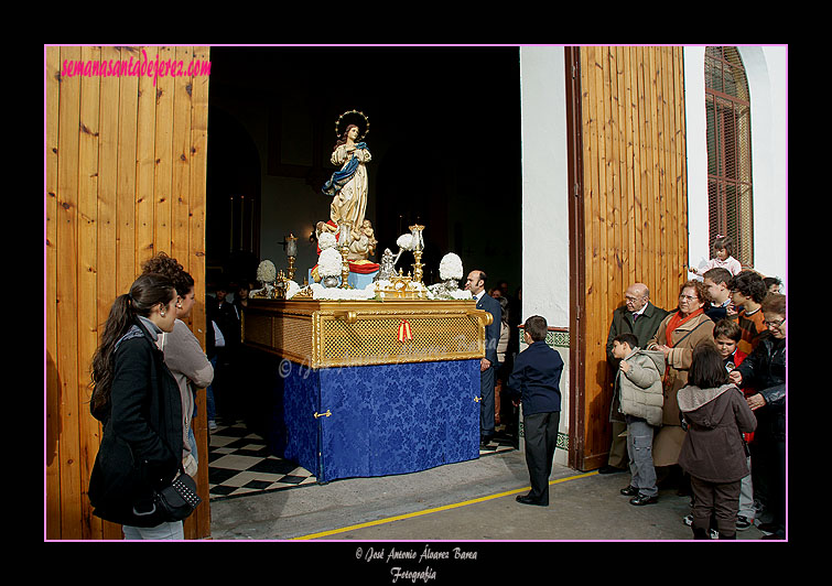 Procesión de la Inmaculada Concepción (Colegio de San José)