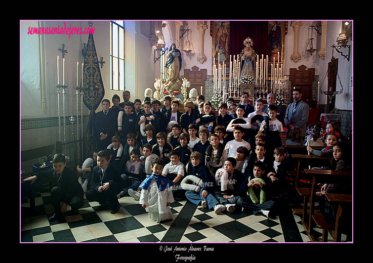 Procesión de la Inmaculada Concepción (Colegio de San José)