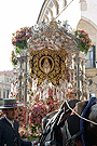 Carreta del Simpecado de la Hermandad del Rocío de Jerez de la Frontera