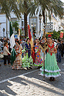 Salida de la Hermandad del Rocío de Jerez de la Frontera