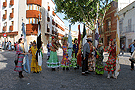 Salida de la Hermandad del Rocío de Jerez de la Frontera
