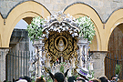 Carreta del Simpecado de la Hermandad del Rocío de Jerez de la Frontera