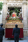 Traslado de la Divina Pastora para el Corpus