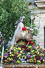 Traslado de la Divina Pastora para el Corpus