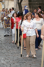 Traslado de la Divina Pastora para el Corpus