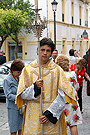 Traslado de San Andrés para el Corpus
