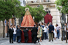 Traslado de Nuestra Señora del Rosario de los Montañeses a San Miguel