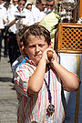 Procesión del Niño Jesús (Hdad. Buena Muerte) para el Altar de Corpus