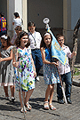 Procesión del Niño Jesús (Hdad. Buena Muerte) para el Altar de Corpus