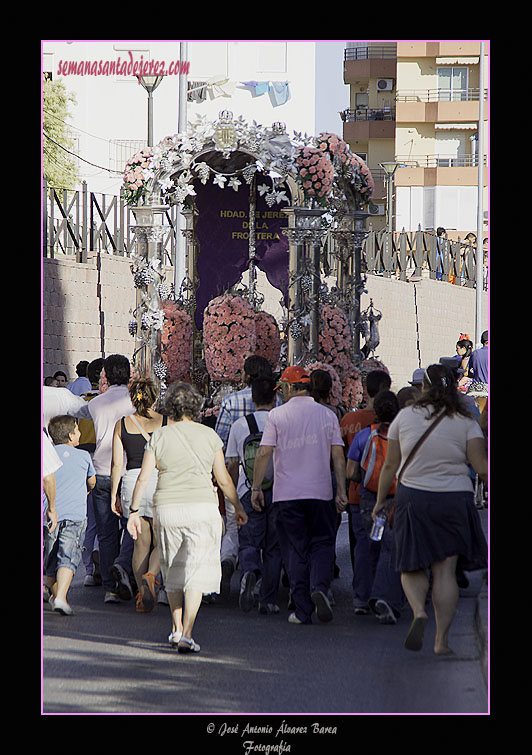 Regreso de la Hermandad del Rocío de Jerez