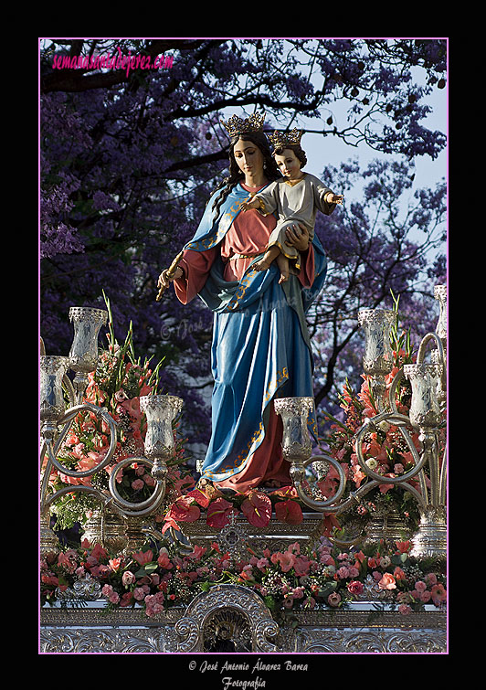 Procesión de María Auxiliadora (Colegio Montealto)