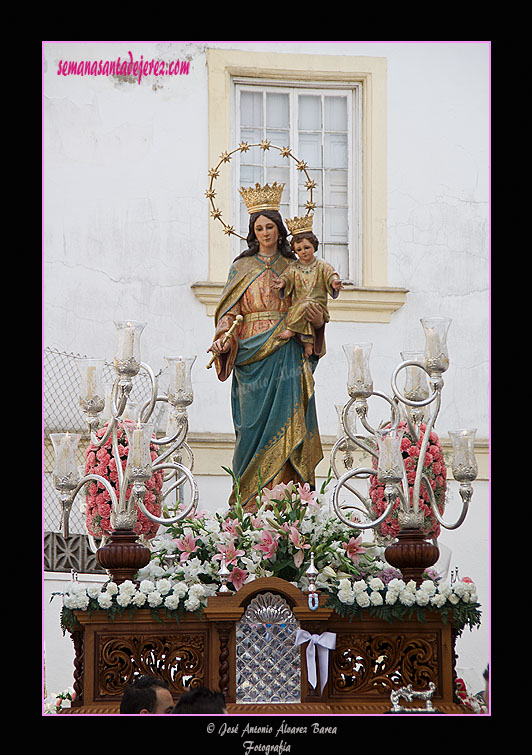 Procesión de María Auxiliadora (Colegio calle Cabezas)