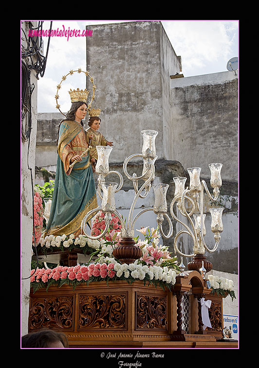 Procesión de María Auxiliadora (Colegio calle Cabezas)