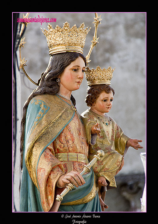 Procesión de María Auxiliadora (Colegio calle Cabezas)