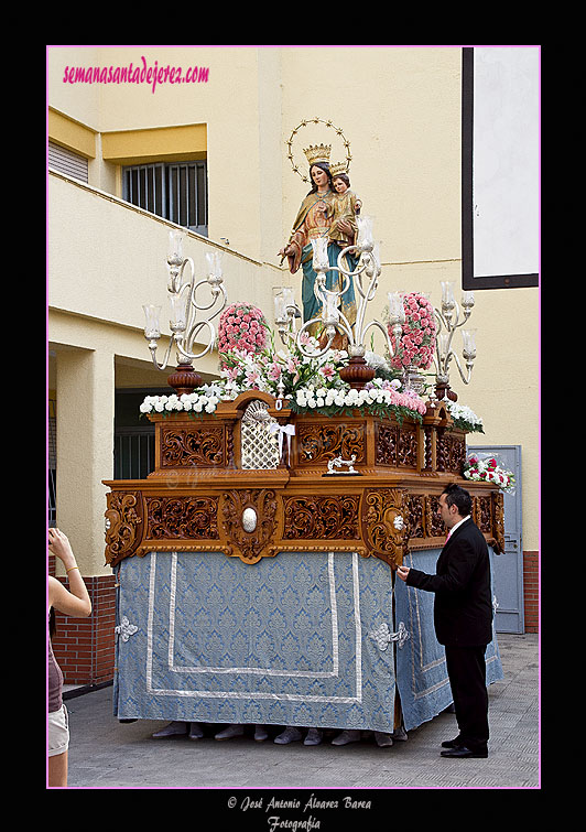 Procesión de María Auxiliadora (Colegio calle Cabezas)