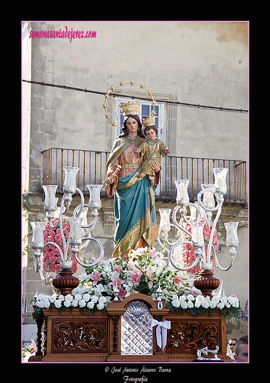 Procesión de María Auxiliadora (Colegio calle Cabezas)