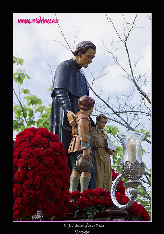 Procesión de María Auxiliadora (Colegio calle Cabezas)