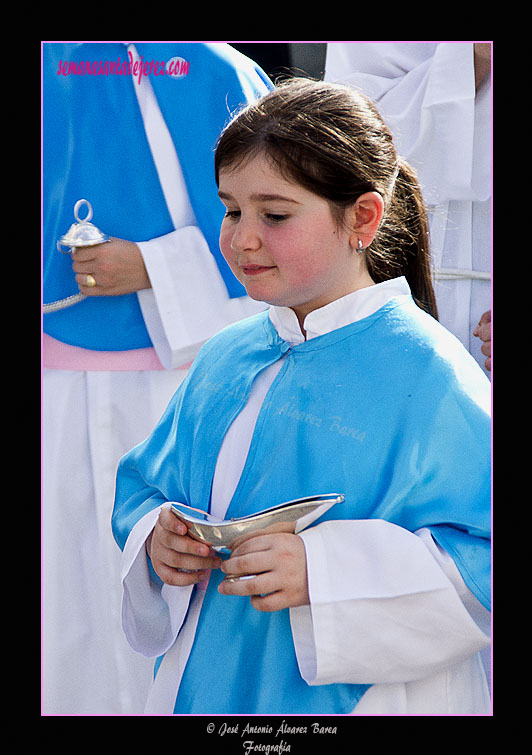 Procesión de María Auxiliadora (Colegio calle Cabezas)