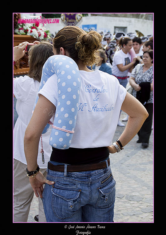 Procesión de María Auxiliadora (Colegio calle Cabezas)