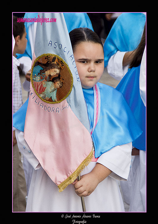 Procesión de María Auxiliadora (Colegio calle Cabezas)