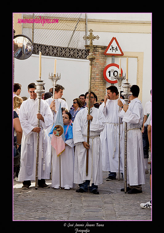 Procesión de María Auxiliadora (Colegio calle Cabezas)