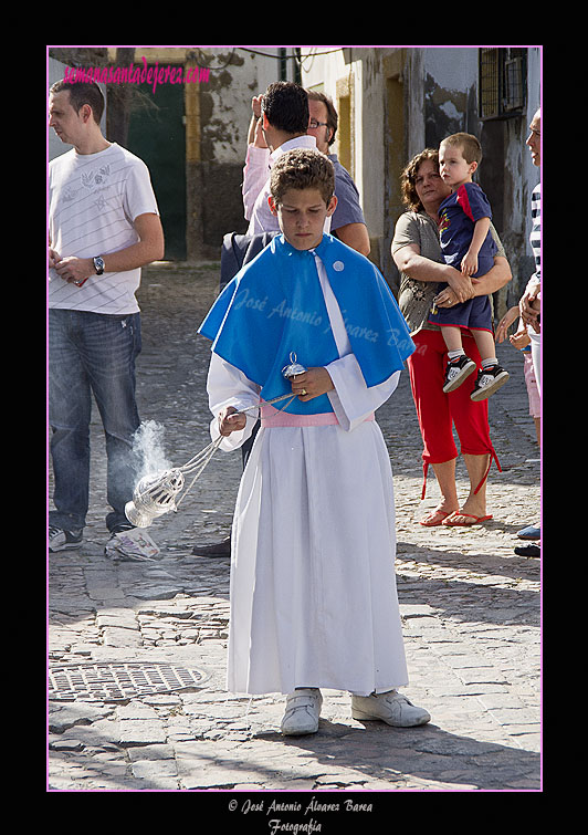 Procesión de María Auxiliadora (Colegio calle Cabezas)